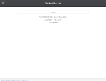 Tablet Screenshot of blackcatfilm.net
